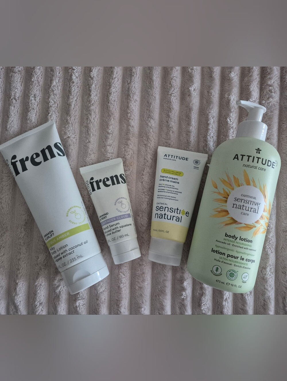 Frense And Attitude Body Lotion And Hand Lotion Bundle